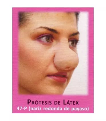Nariz redonda de payaso