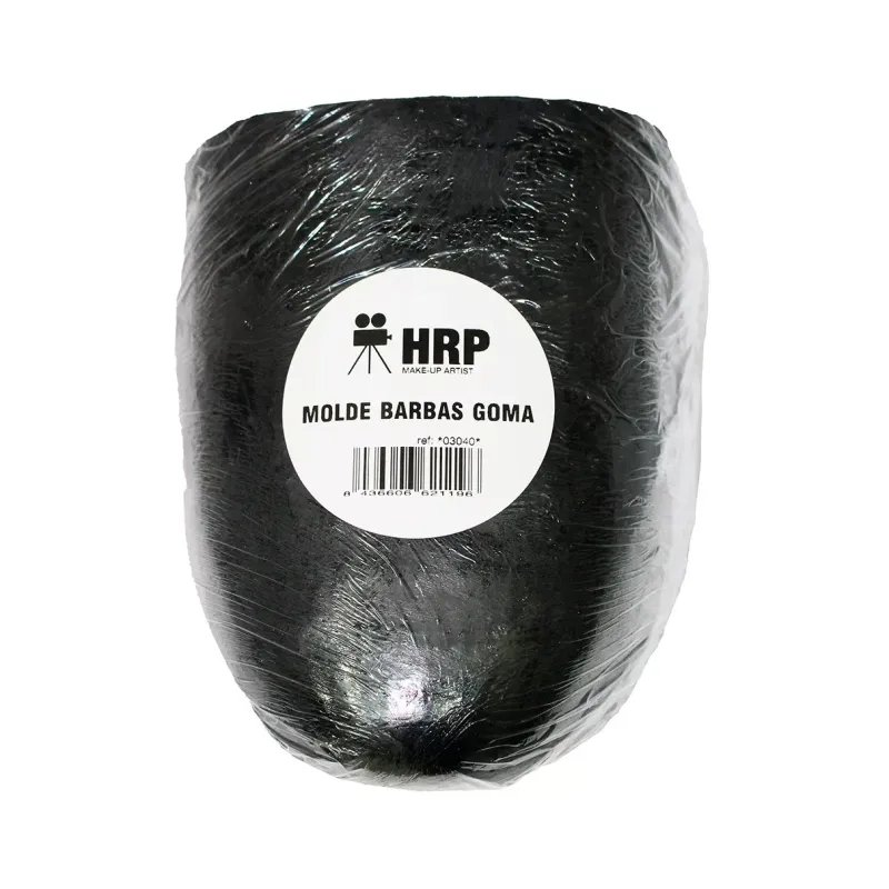 Molde de barba de goma