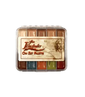 Paleta Al Alcohol On Set Flesh Skin Illustrator Pequeña