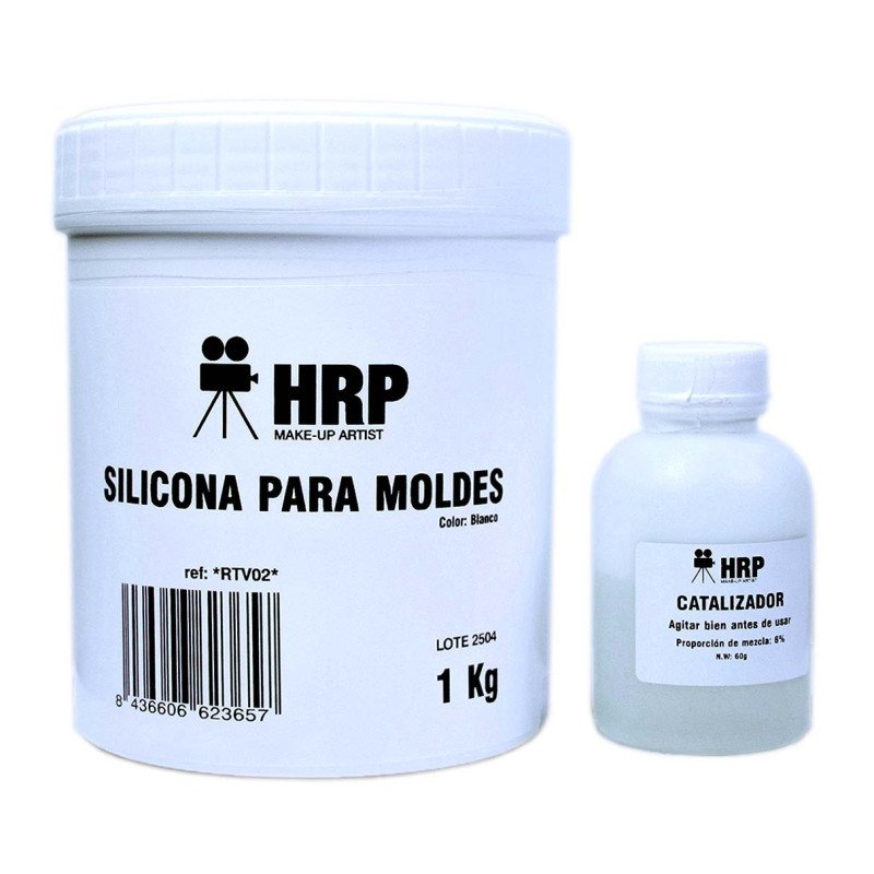 Silicona de moldes con catalizador