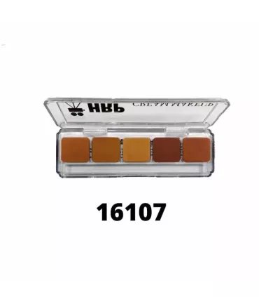 Paleta crema tonos piel medio-oscuro