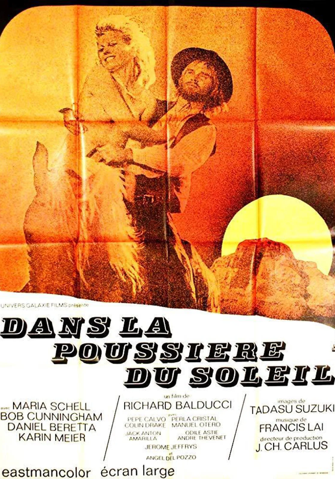 Cartel de la película Dust in the Sun / Dans la poussière du soleil